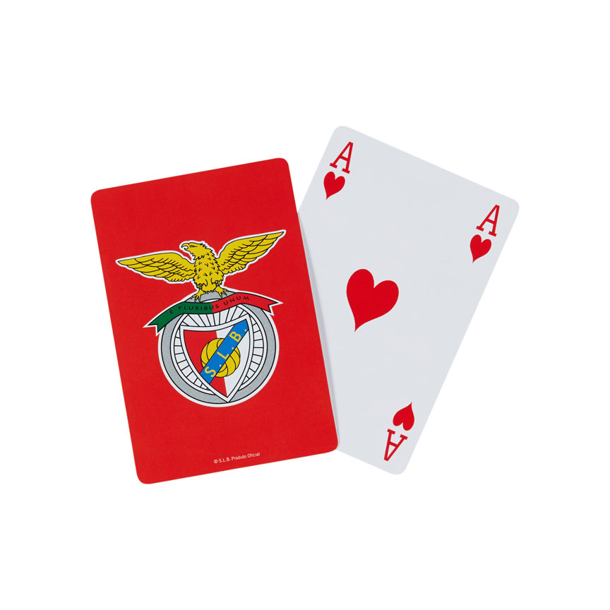 Baralho De Jogos De Cartas Com O Logo Do Benfica Soba E Store